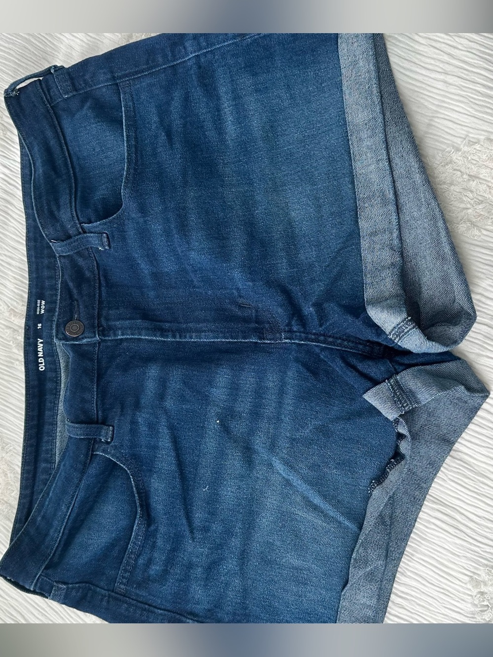 Old Navy Dark Blue Denim Jean Shorts